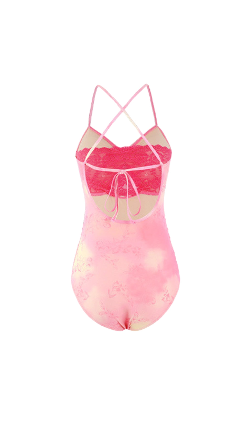 Duy Pink One-Piece Swimsuit