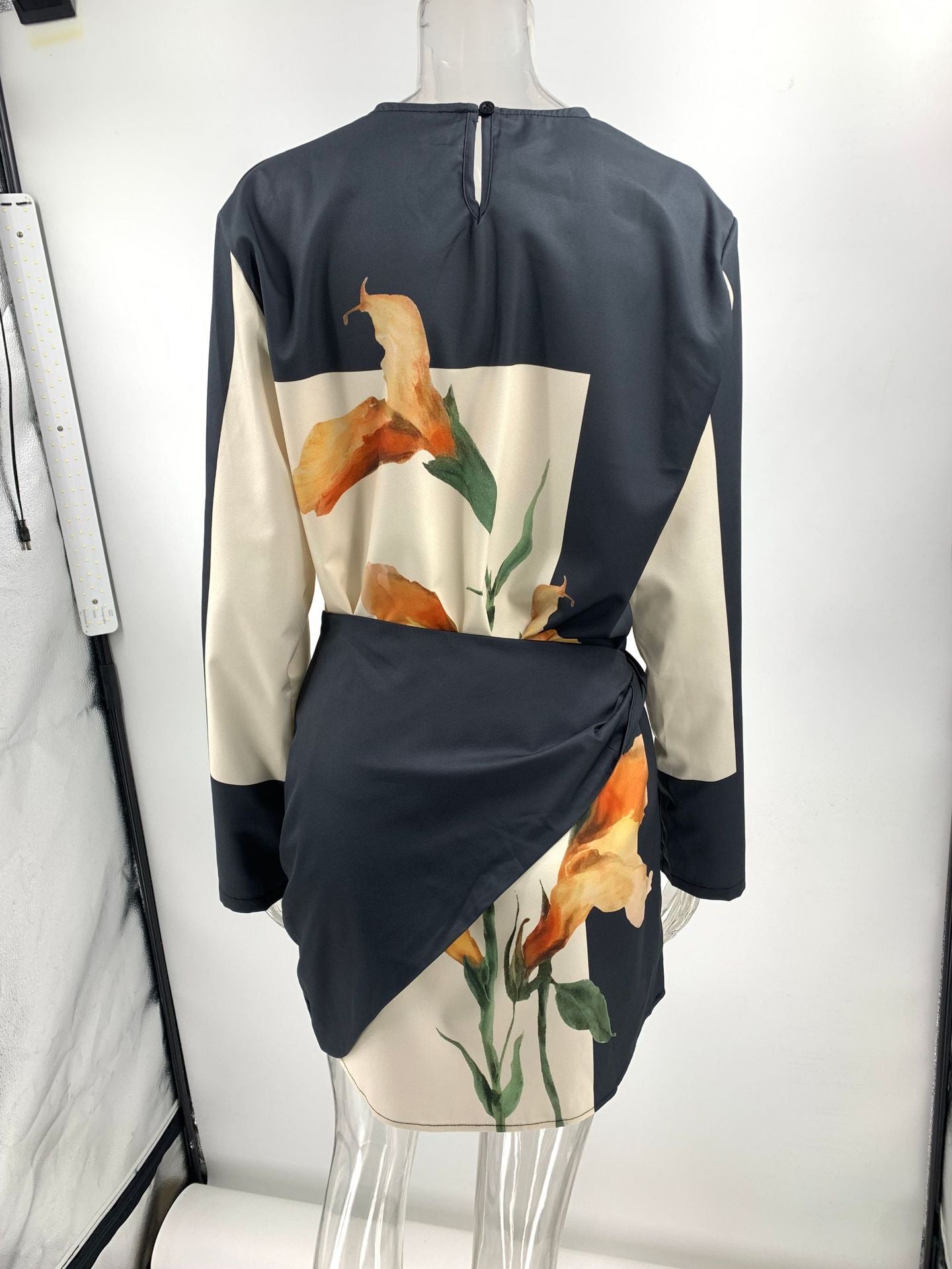 edwina grey Printed mini dress