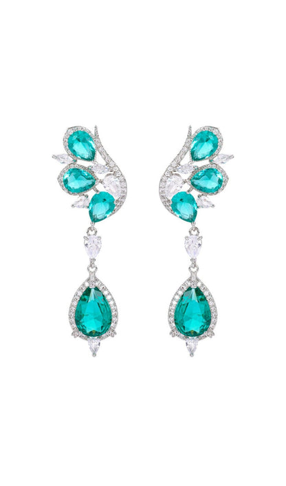 BUTTERFLY TOPAZ EARRINGS