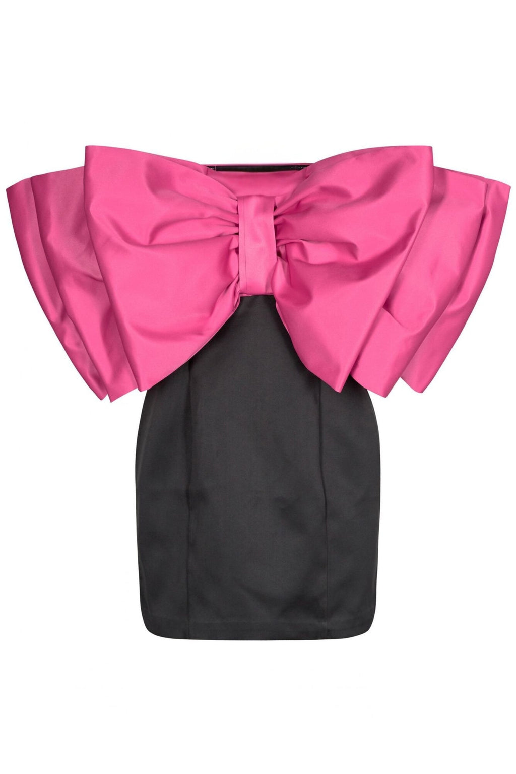 Bowknot Strapless Mini Dress - Sexy Bandeau Party Dress