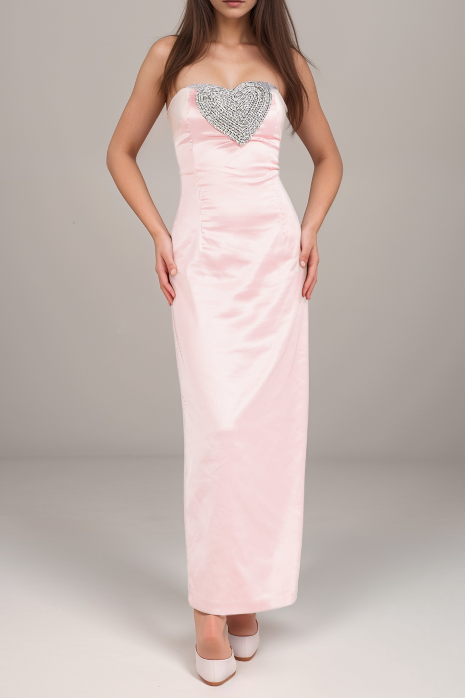 Clothilde crystal-embellished midi dress