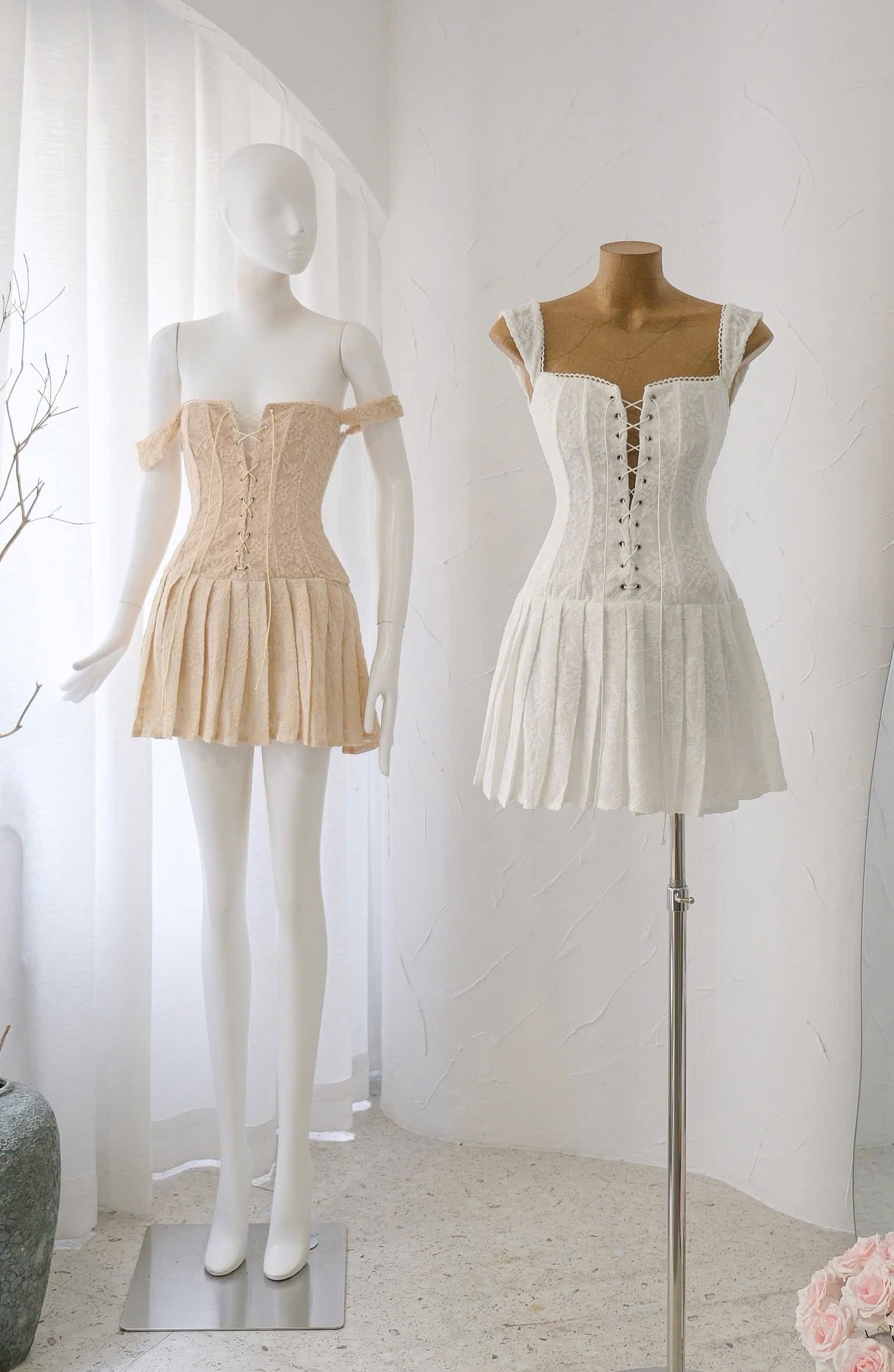 Champagne Tassel Feather Mini Dress - Luxe Gold Party Dress