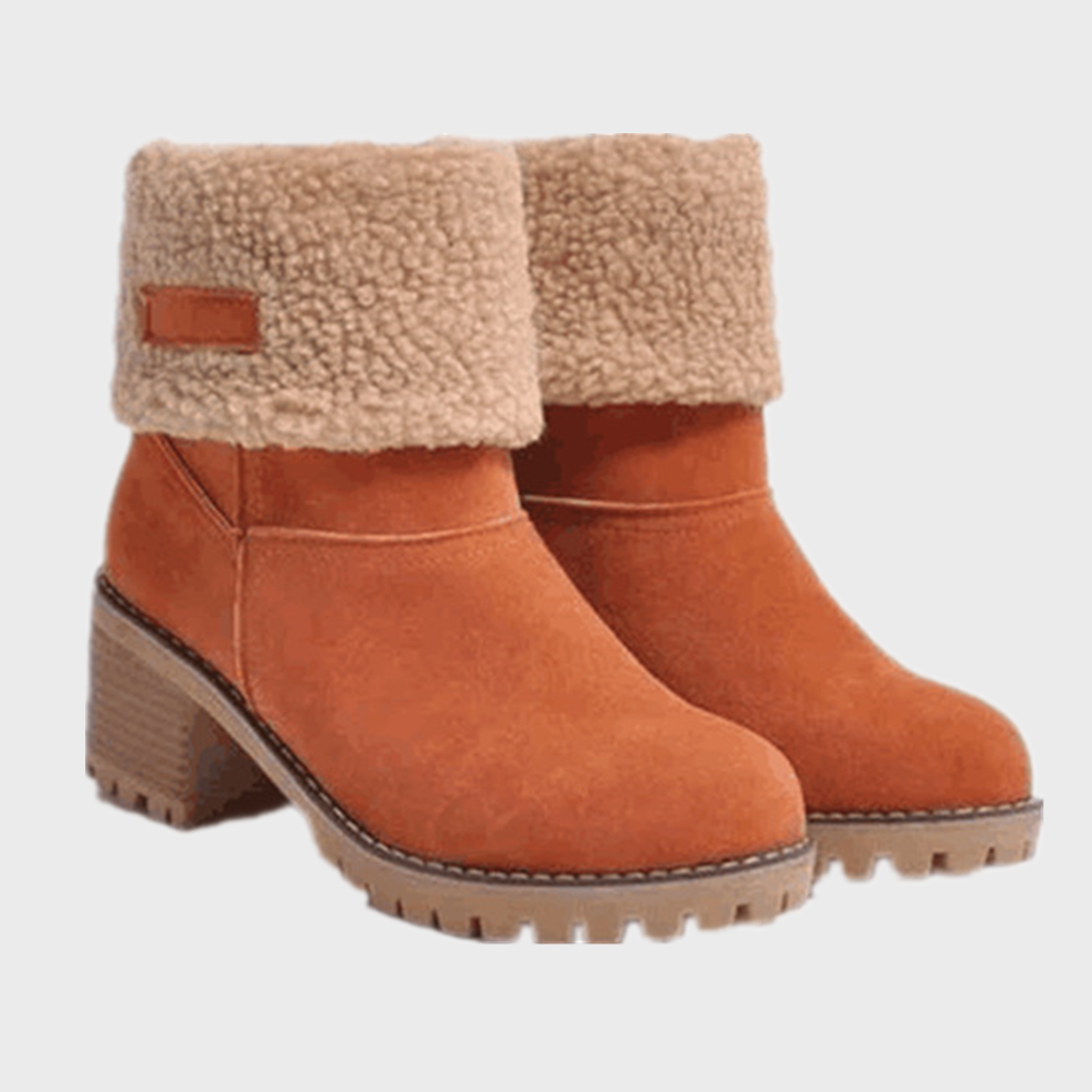 Fur Warm Snow Boots