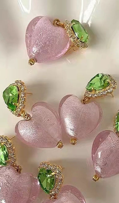 HEART SHAPED EARRINGS