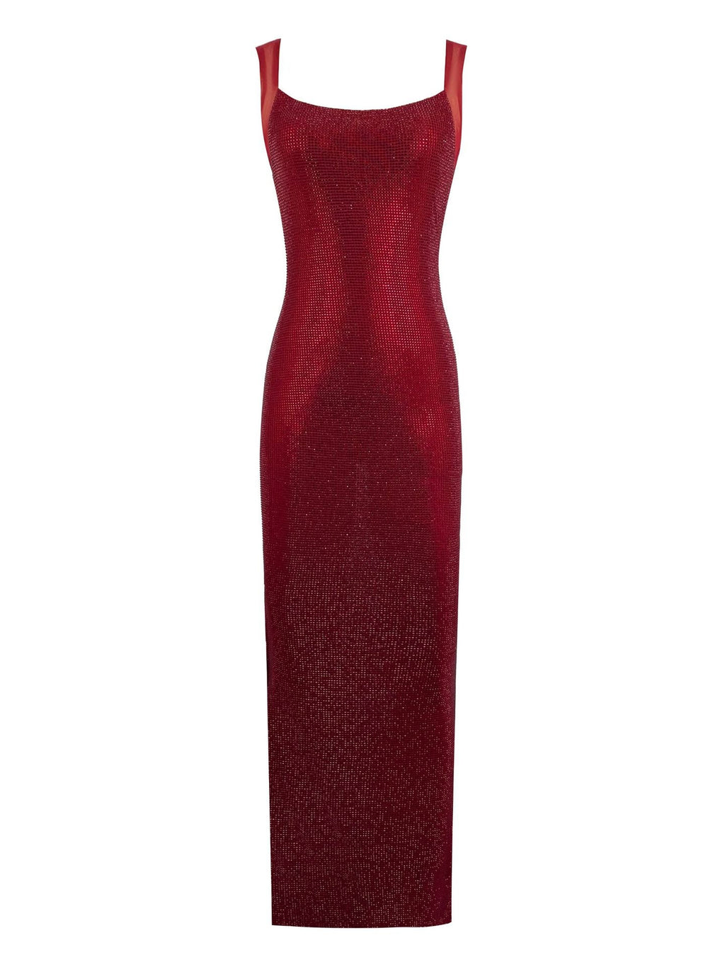 Hot Diamond Hip Skirt Open Back Dress