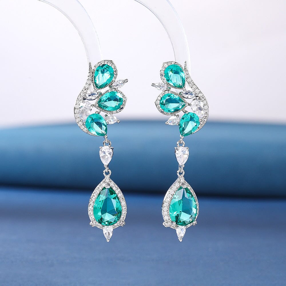 BUTTERFLY TOPAZ EARRINGS
