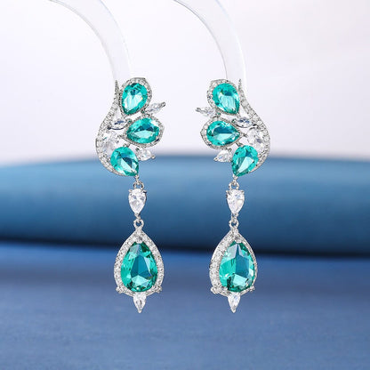 BUTTERFLY TOPAZ EARRINGS