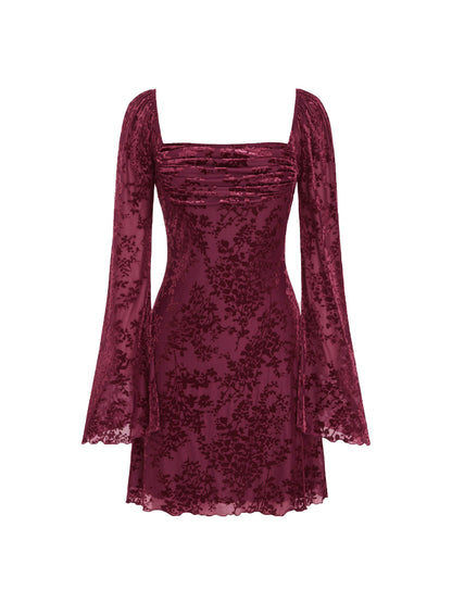 jocelyn long sleeve mini dress