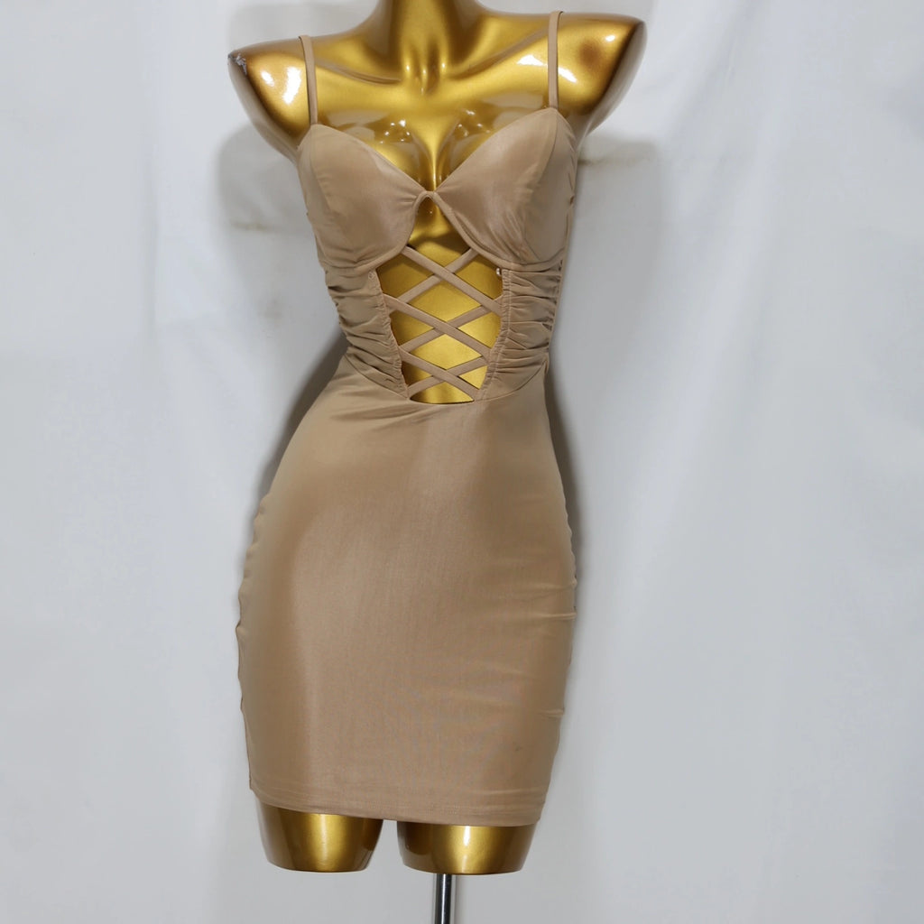 Antonia Mini Dress - Elegant Party Dress with Flattering Fit