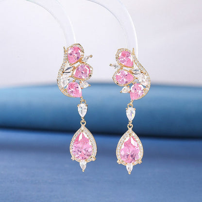 BUTTERFLY TOPAZ EARRINGS