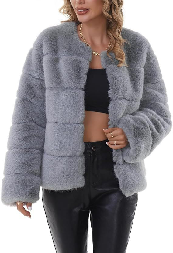winifred Fox Fur mini Coat