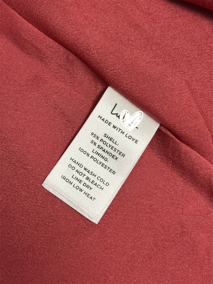 brown halterneck backless dress