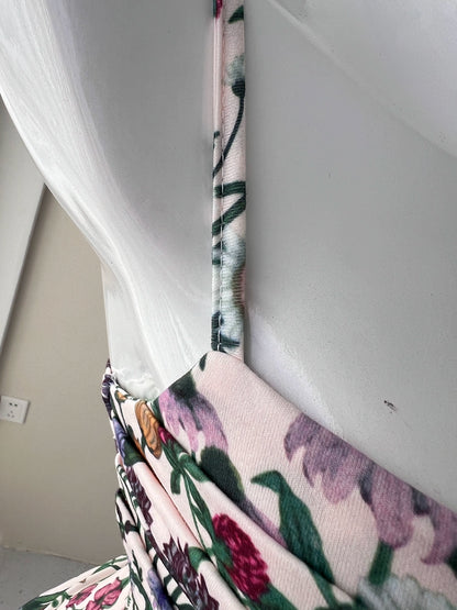 collar knitted milk silk double-sided brushed dress