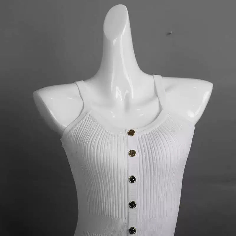 versatile knitted mini sundress