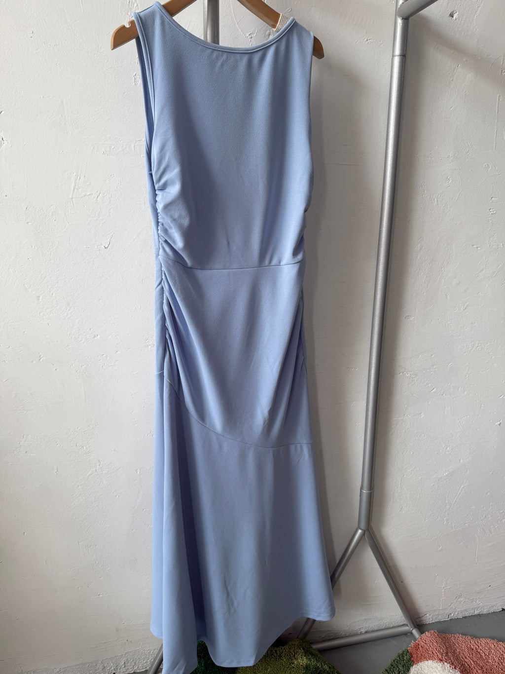 blue  camisole dress