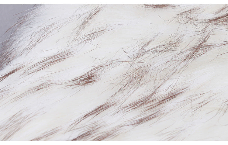 bridal wedding shawl imitation fur coat