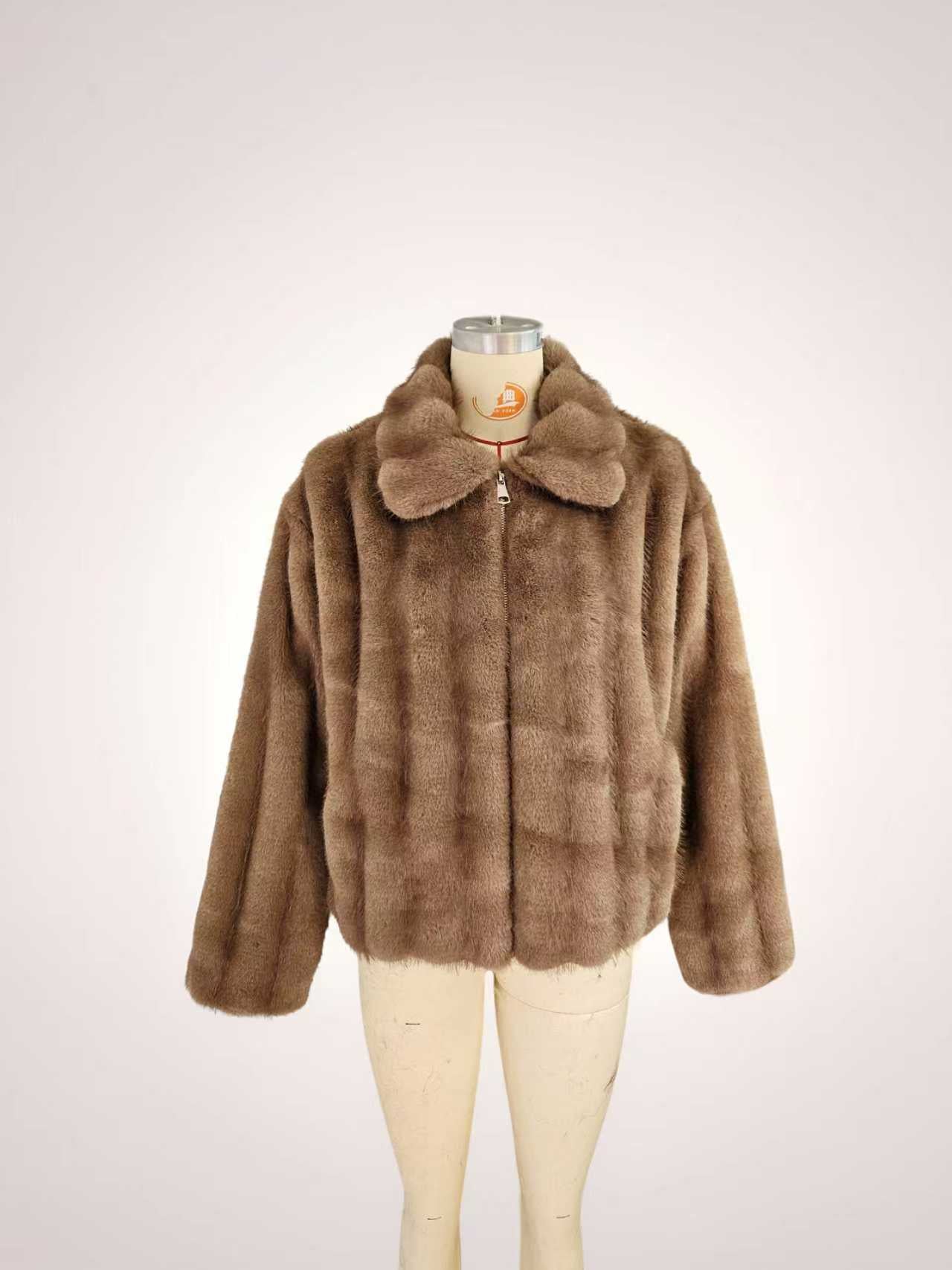 phyllis Short fur coat