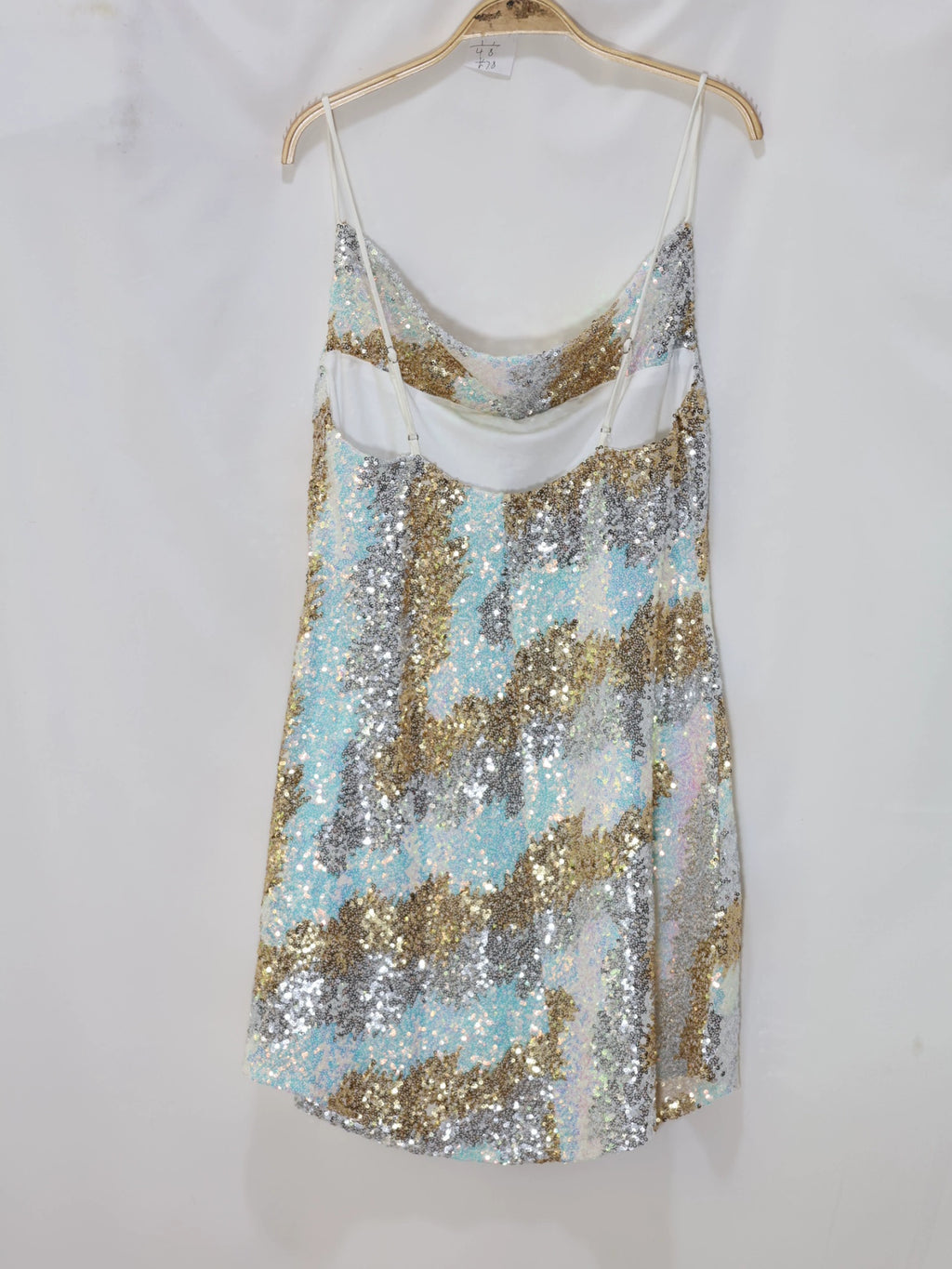 Sequin Bead Mini Dress - Sparkly Party Dress with Embellishments