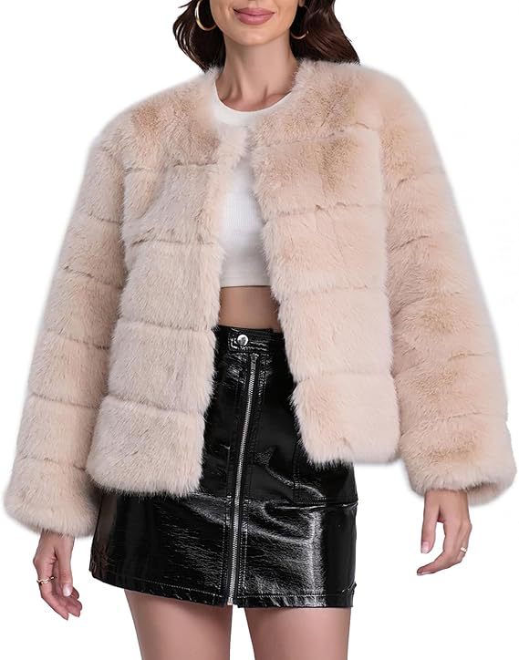winifred Fox Fur mini Coat