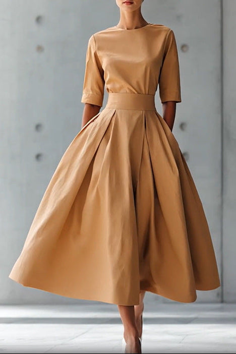 georgia short sleeve maxi dress