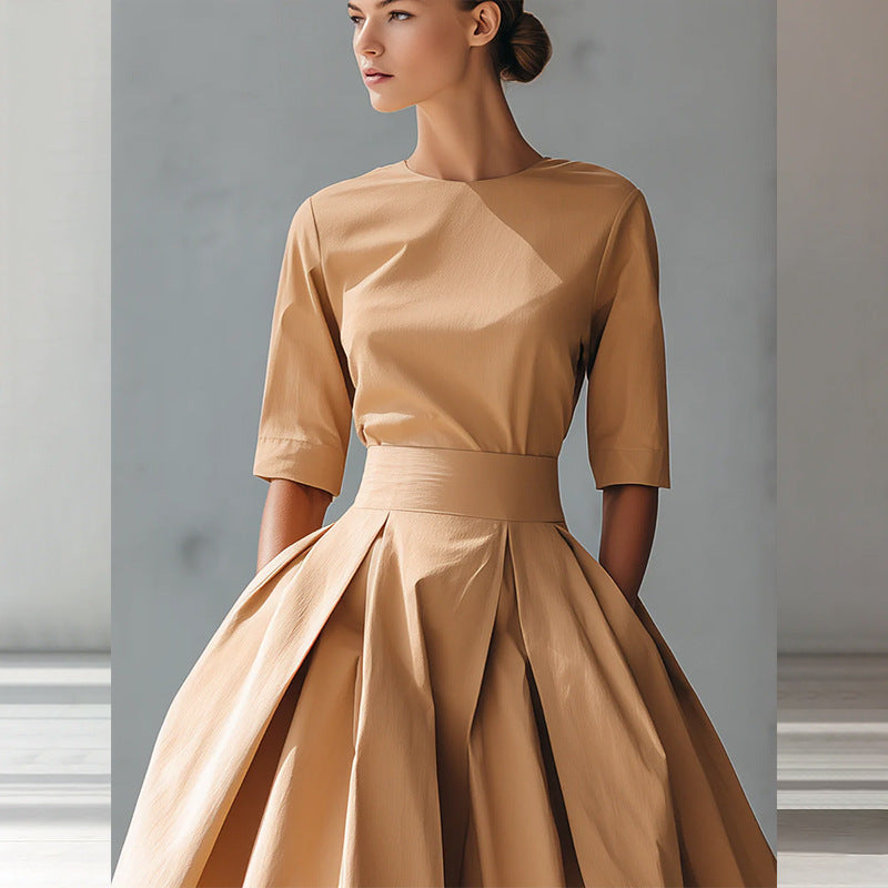 georgia short sleeve maxi dress