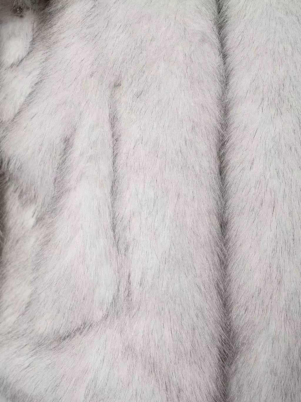 modesty gradient fur coat