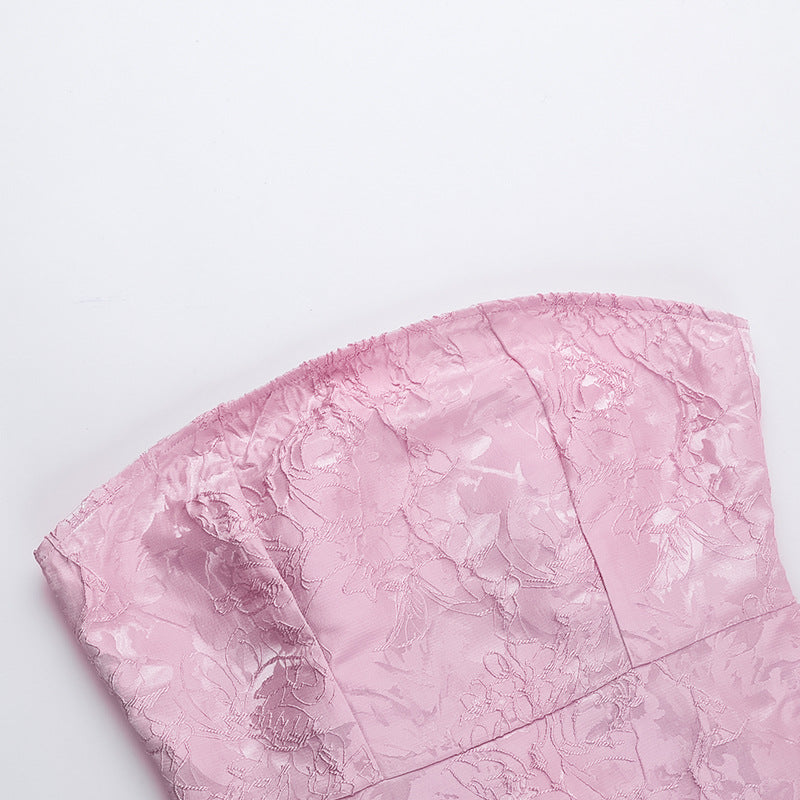 Salome Mini Dress - Blush