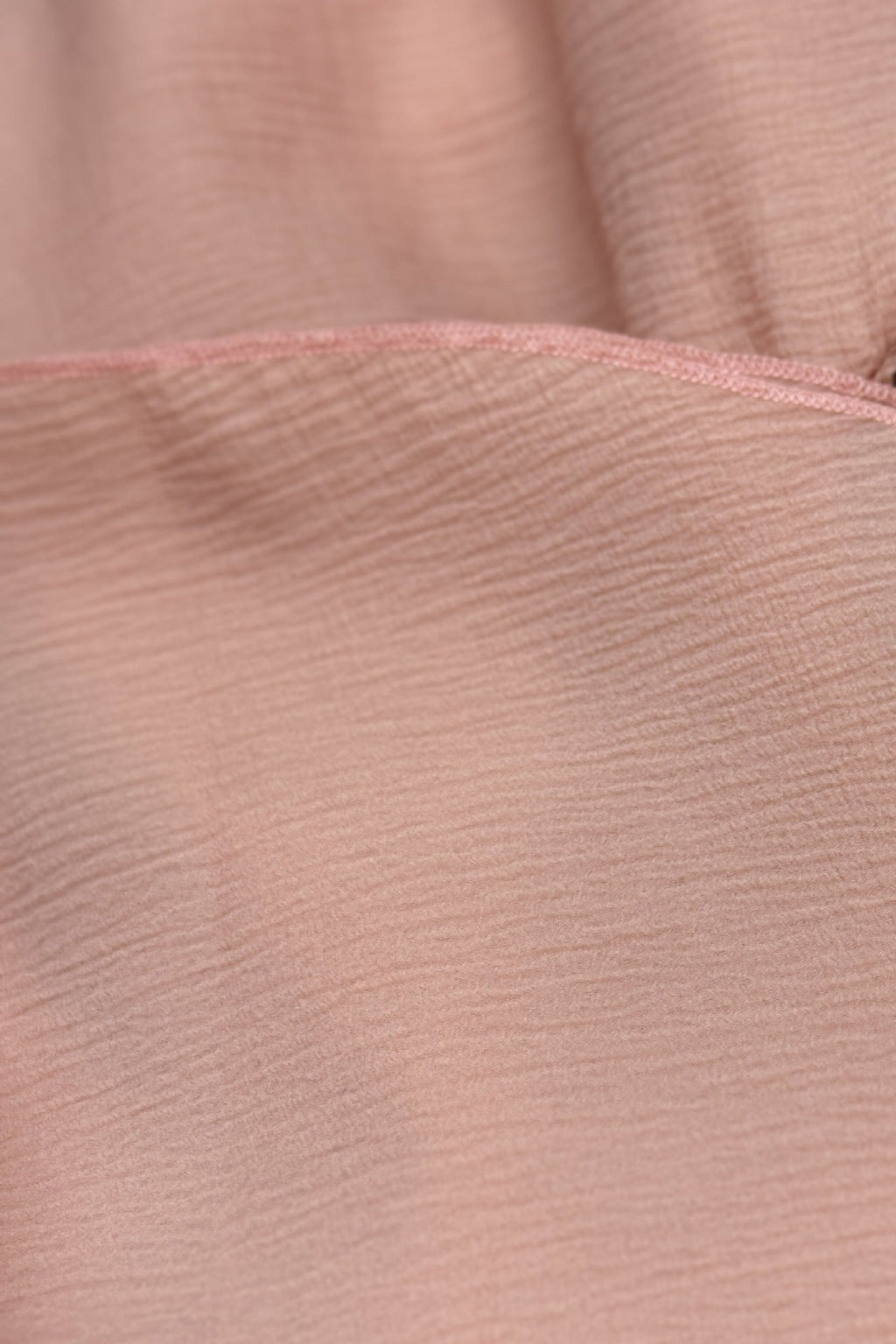 Pink Chiffon Mini Dress - Layered Ruffle Trim Shirt Dress