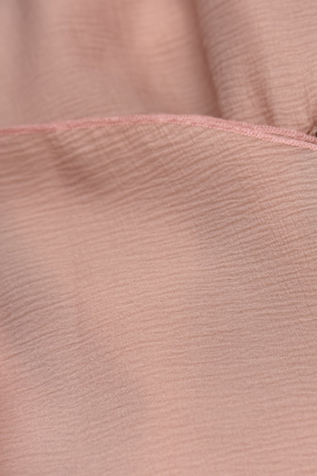 Pink Chiffon Mini Dress - Layered Ruffle Trim Shirt Dress