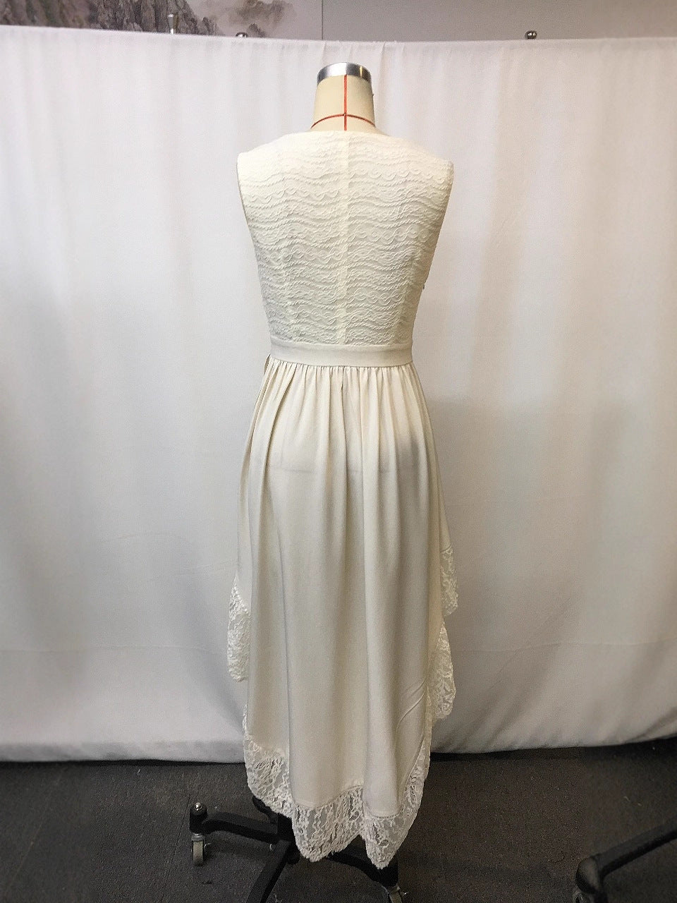 cara apricot Lace cutout dress