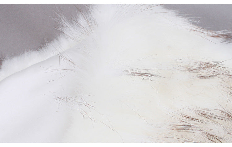 bridal wedding shawl imitation fur coat