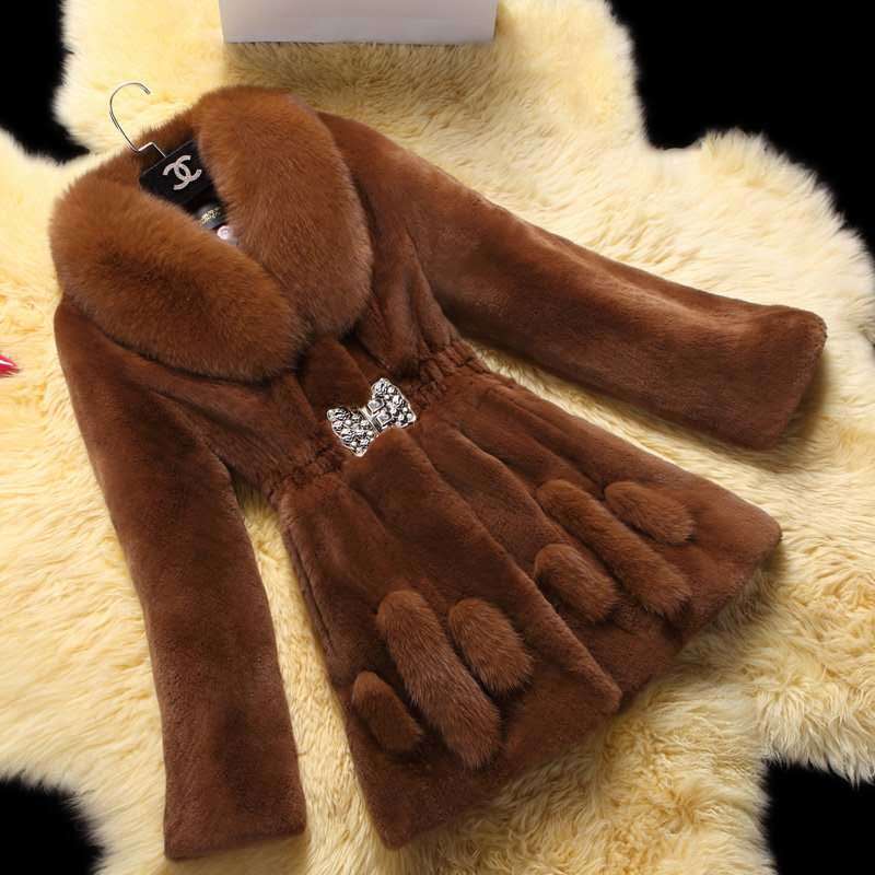 Kate imitation rabbit fur jacket