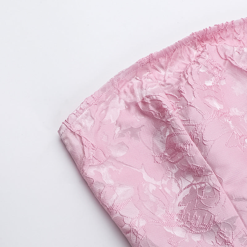 Salome Mini Dress - Blush