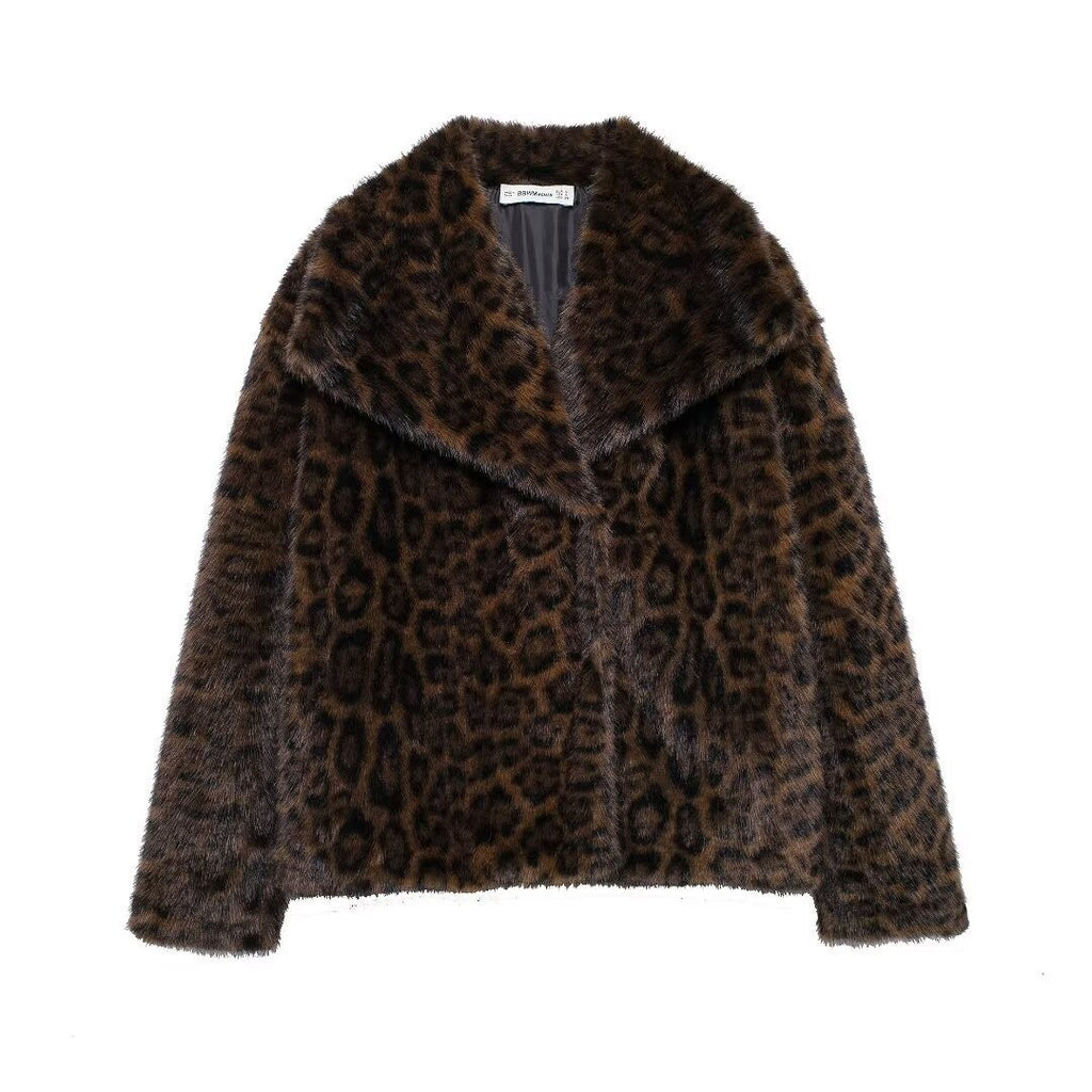 mag lambswool thick fur coat