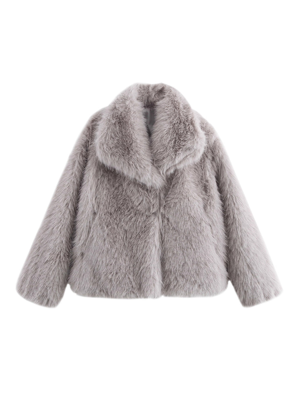 mag lambswool thick fur coat