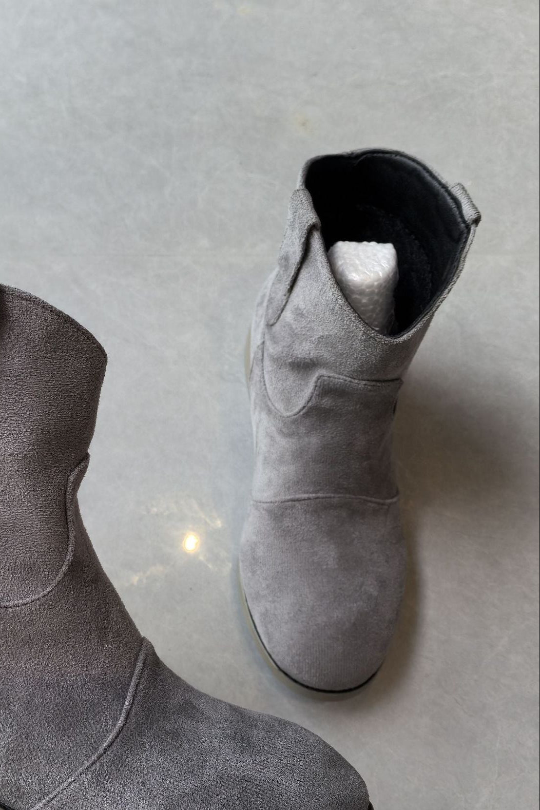 suede Low-top women's boots