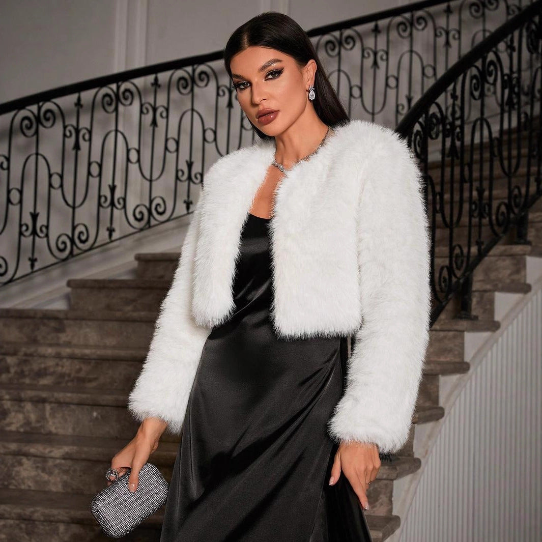 fur jackets imitation fox