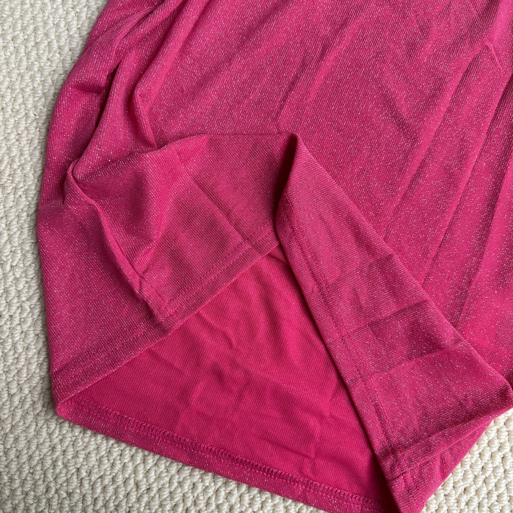 Bright Silk Baneau mini Dress