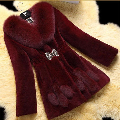 Kate imitation rabbit fur jacket