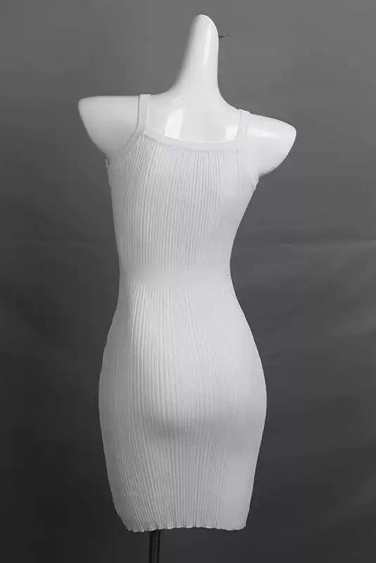 versatile knitted mini sundress