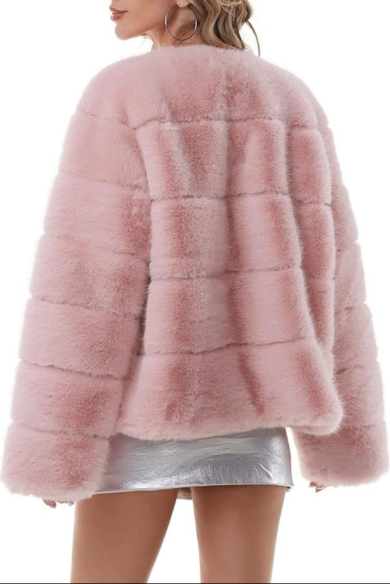 winifred Fox Fur mini Coat