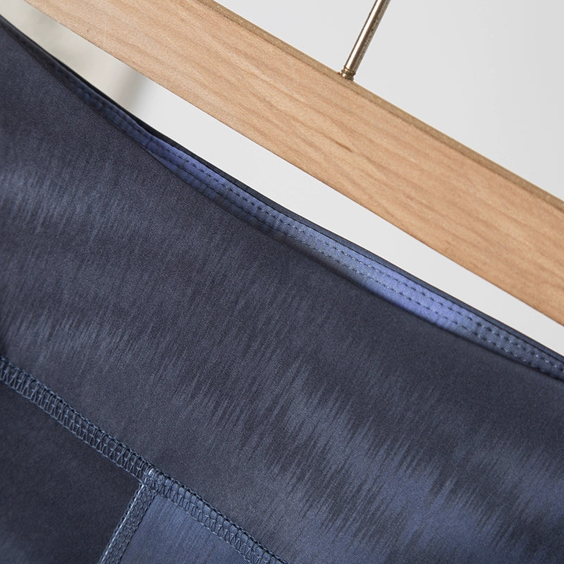 high-waisted elastic dyeing yoga pants
