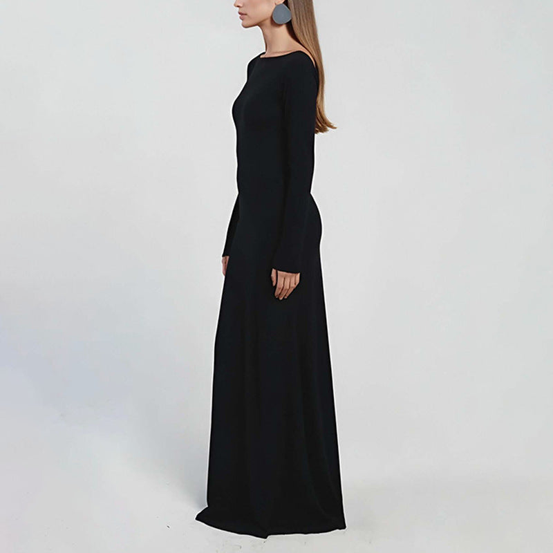 damla long sleeve maxi dress