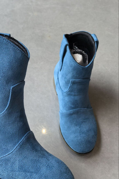 suede Low-top women's boots