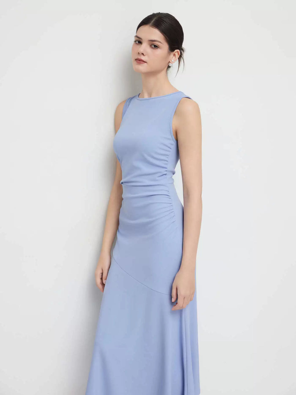 blue  camisole dress