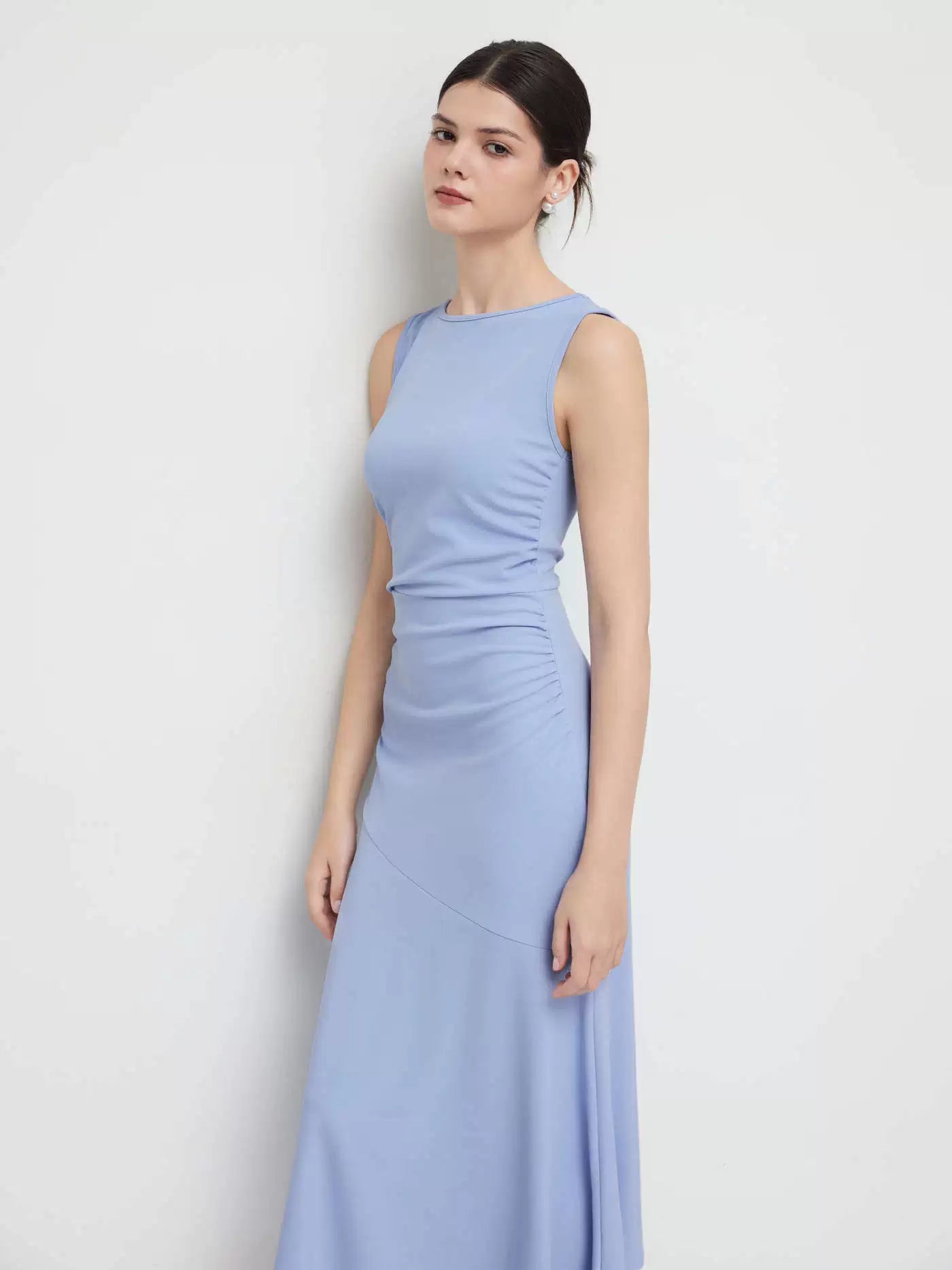 blue  camisole dress