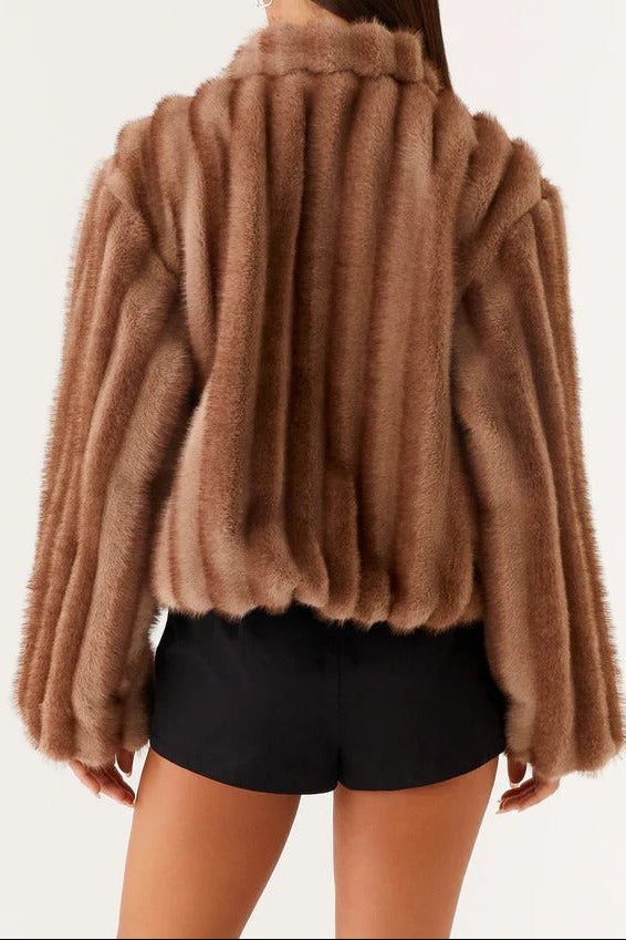 phyllis Short fur coat
