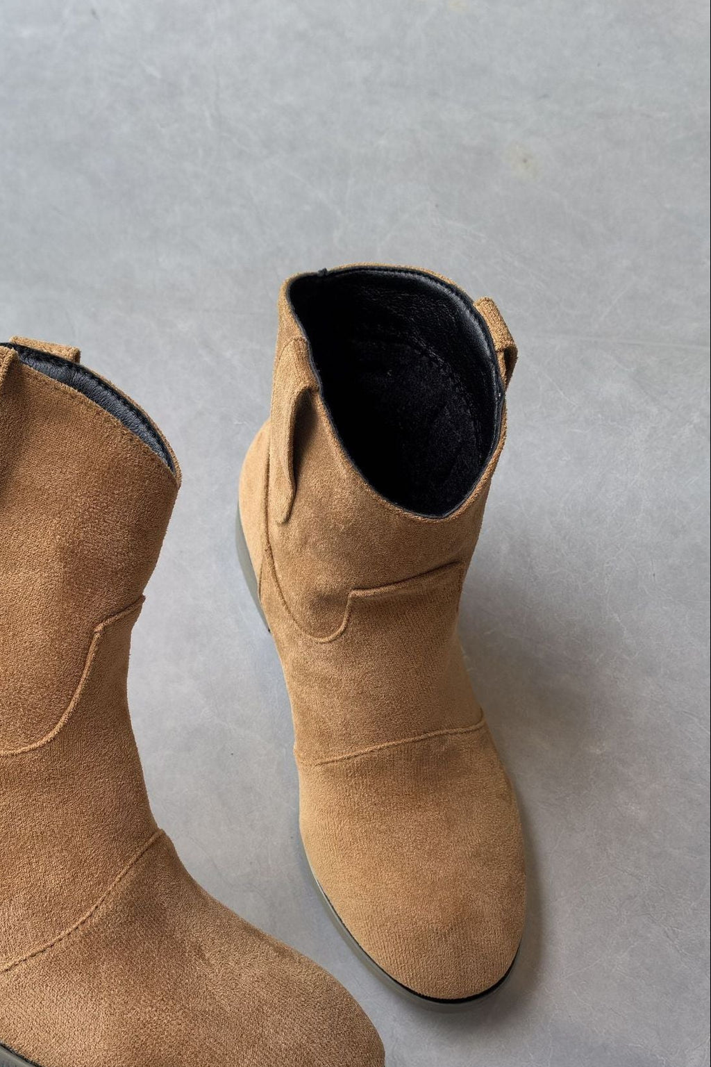 suede Low-top women's boots