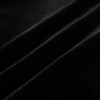 Caisa embellished turtle-neck black dress