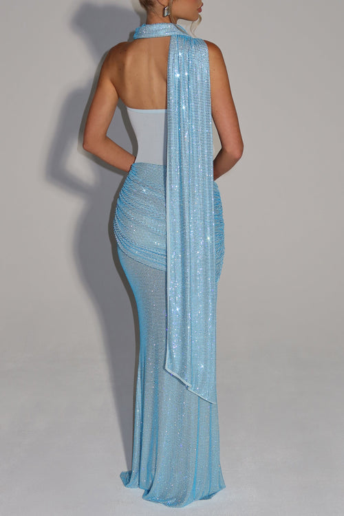 beverly Maxi Dress - Aqua